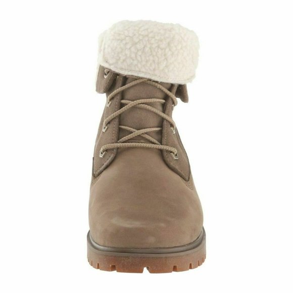 Timberland Women's Teddy Fleece Fold Down Boots - Picture 4 of 8